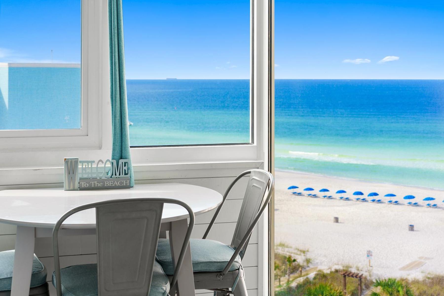 Sea The Gulf - Top Of The Gulf 809 - Beach Front Resort - Ocean View Free Beach Chair Service بنما سيتي بيتش المظهر الخارجي الصورة